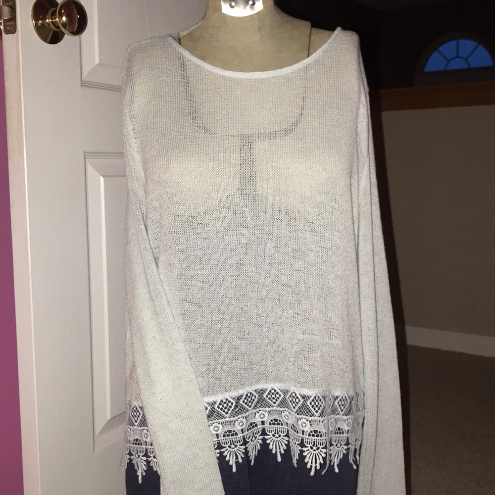 Light blue long sleeve